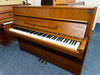 Yamaha M5J console upright piano in satin walnut