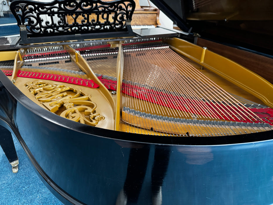 Pleyel 160cm grand piano in polished ebony, view 3