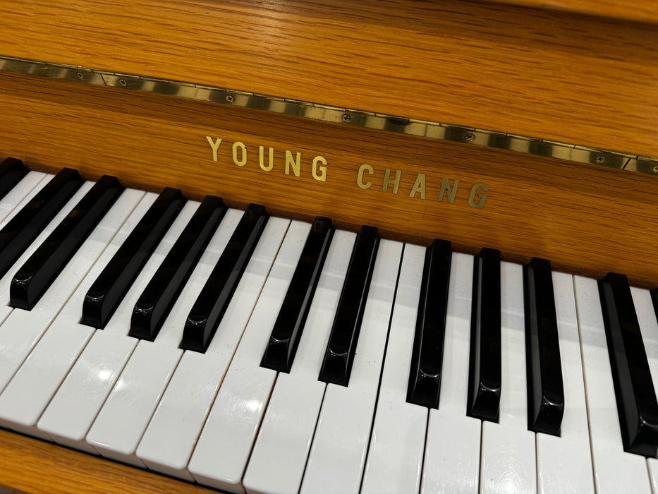 Young Chang U109 compact 109cm upright piano, view 3