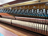 C. Bechstein Model V upright piano action and hammers