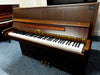 Rösler 110cm upright piano in satin mahogany