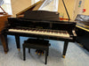 Yamaha A1 151cm baby grand piano in polished ebony