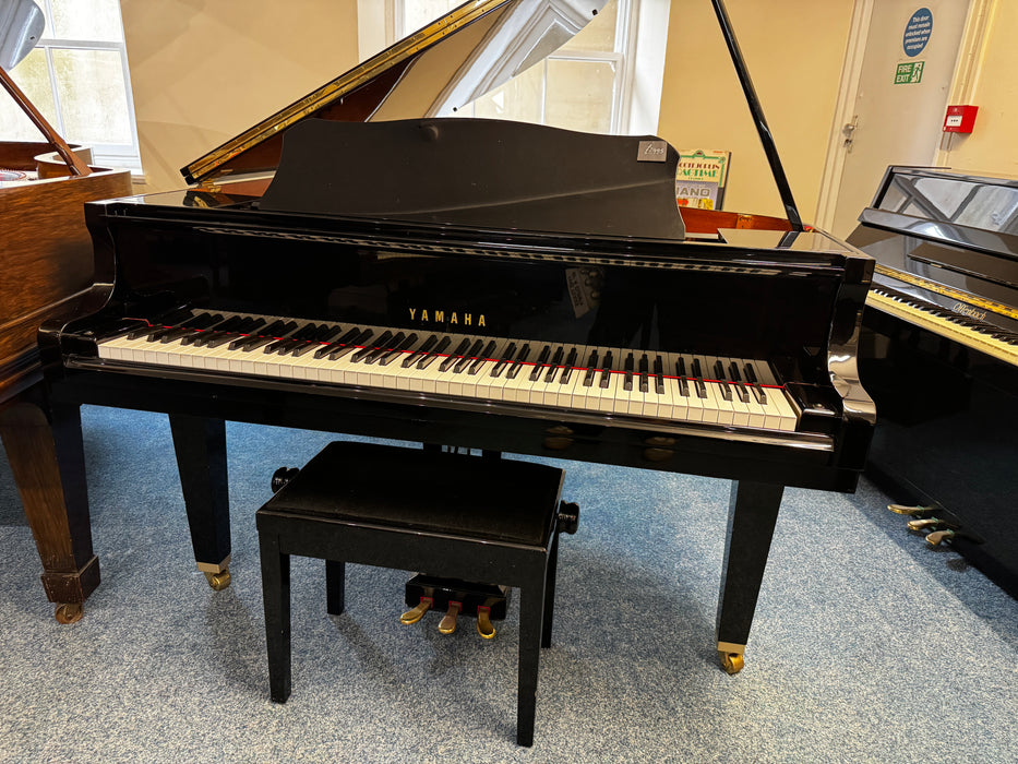 Yamaha A1 151cm baby grand piano in polished ebony