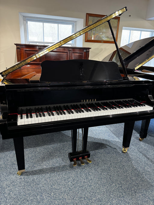 Yamaha GA1 Japanese baby grand piano in black polyester